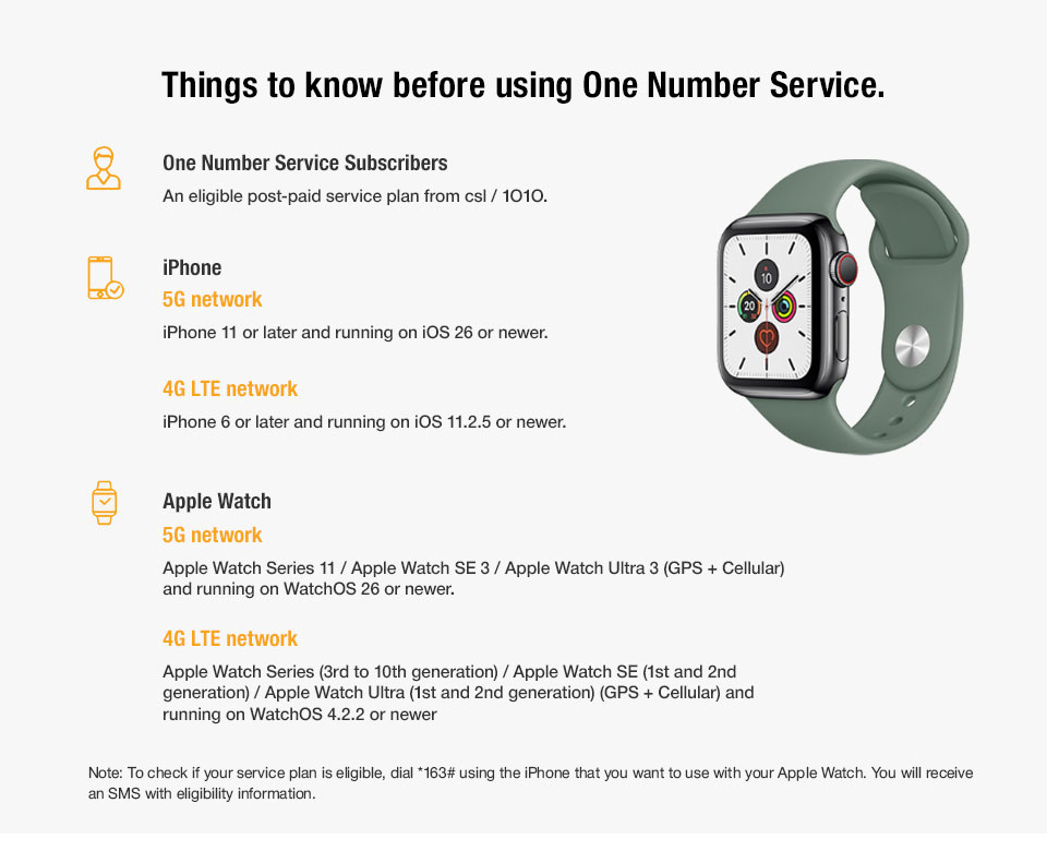 Things to know before using One Number Service
